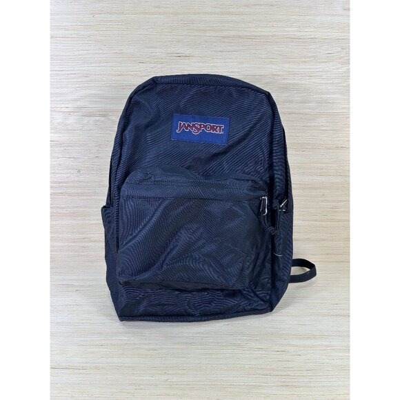 Jansport Black SuperBreak School Backpack 26L - Picture 1 of 7